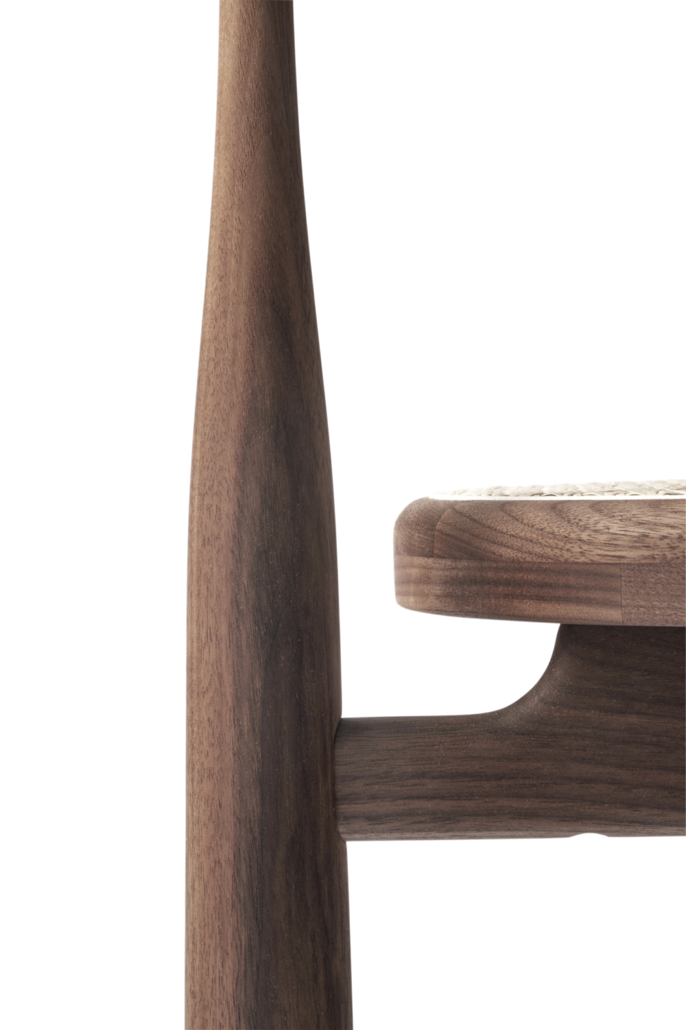 New Works Bukowski Chair Walnut Detail