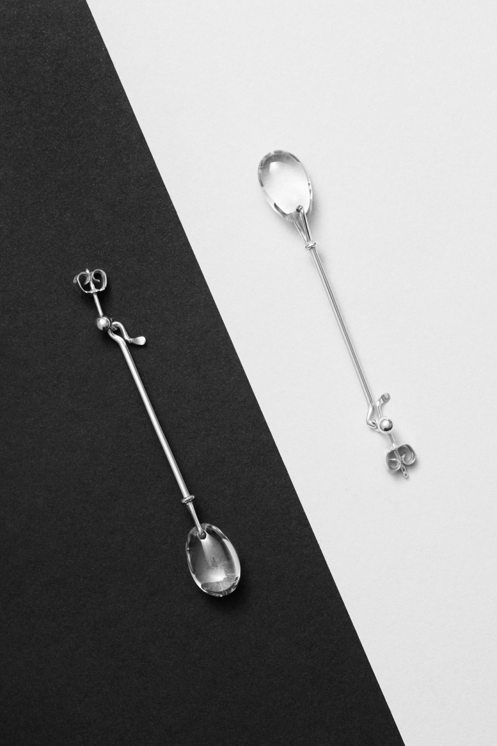 Georg Jensen Dew Drops øreinge designet af Vivianna Torun Bülow-Hübe