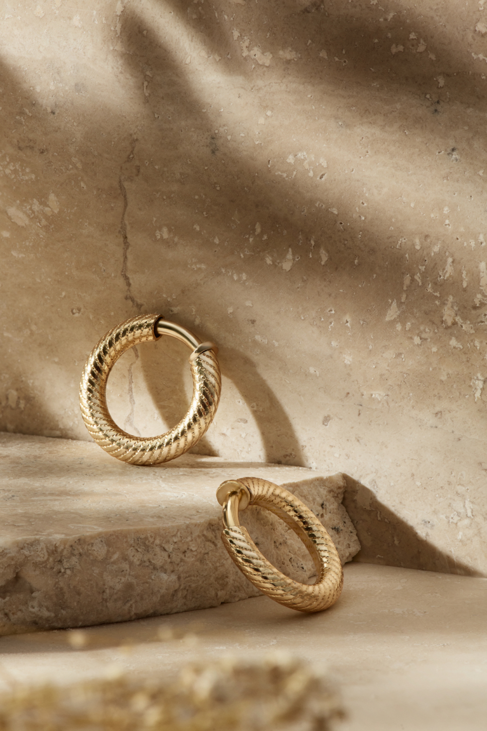 Vintage øreringe i miljø