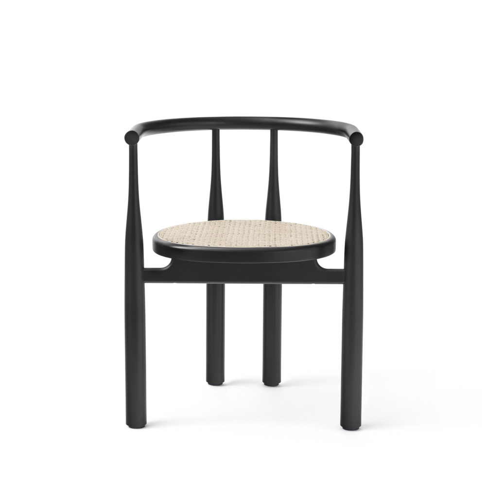 New Works Bukowski Chair Black Front