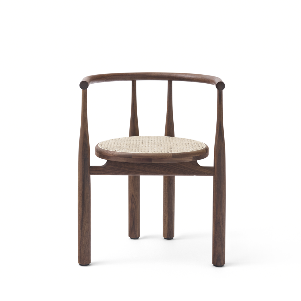 New Works Bukowski Chair Walnut Front